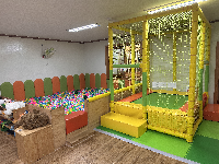 놀이실(편백큐브방, 트램폴린, 마트놀이, 병원놀이)